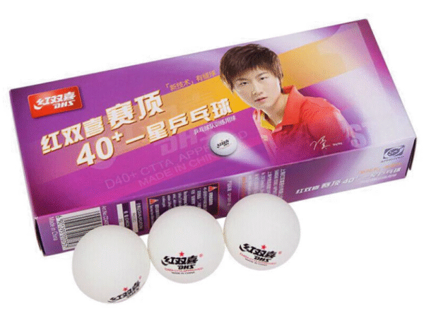 DHS 1* Balls White (10 Pack)