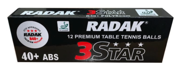Radak R40+ Balls White (12 Pack)