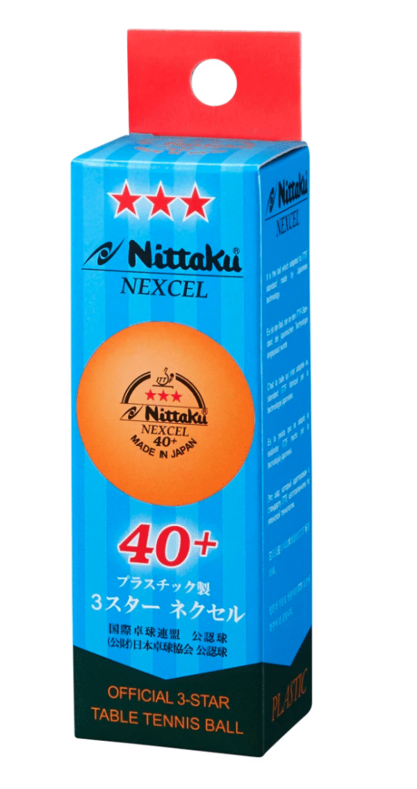 Nittaku 3* Balls Orange (3 Pack)