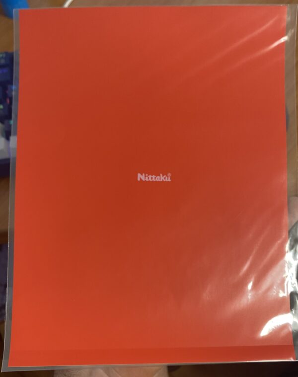 Nittaku Penhold Backside Colour Sheet (Red)