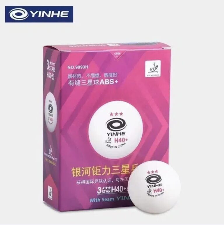 YINHE 3 Star H40+ Table Tennis Balls (6 Pack)